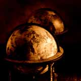 Image: Globes from the Harvard University Map Collection